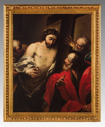 L'incrédulité de Saint Thomas - Valerio Castello (Gênes 1624 - 1659) - 